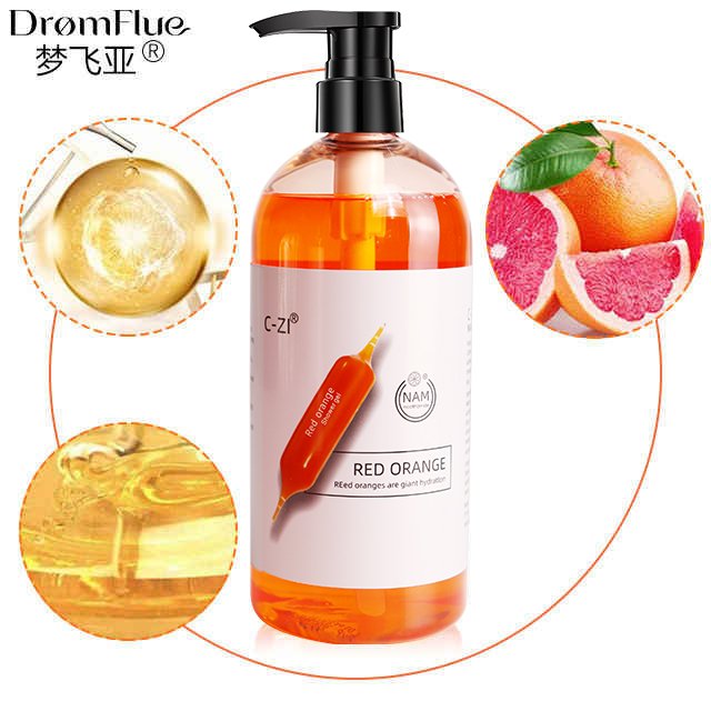 Customized Package Adults Shower Gel Female Professional Skin with Whitening Body Wash Bath Gel Natural Spa Product Regular Size