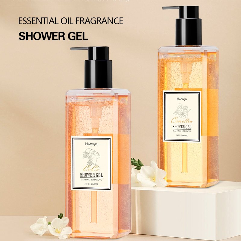 Private brand moisturizing and brightening natural organic amino acid fragrance shower gel exfoliating aromatic SPA shower gel