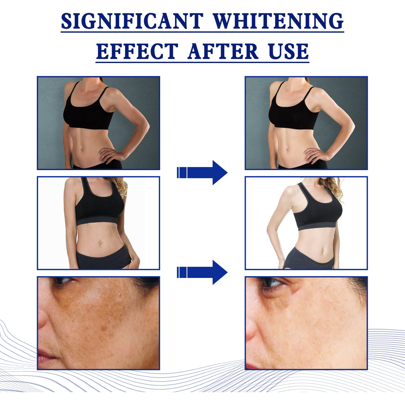 Body exfoliating niacinamide gel lightens body dullness and deeply cleanses dead skin skin beauty shower gel