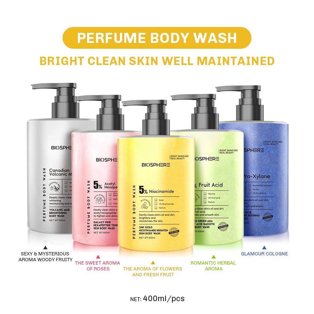 Wholesale Bath Lightening Whitening Beauty Skin Care Product Shower Gel For Hotel Use