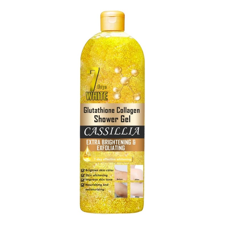 Private Label Refresh Fruit Vitamin C Deep Cleansing Whitening Scrub Shower Gel Super Hydrating Glowing Body Wash For Skin