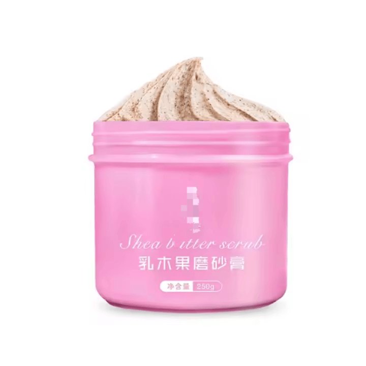 Wholesale Private Label Natural Matcha Aloe Vera Face and Body Scrub for Exfoliating Whitening Brightening Sugar Body Scrub