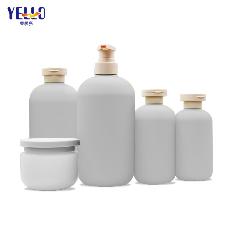 High Quality Hotel Frosted Matte Pink Squeeze Hair Shampoo Shower Gel Bottles Body Wash Bottle With Customized Logo
