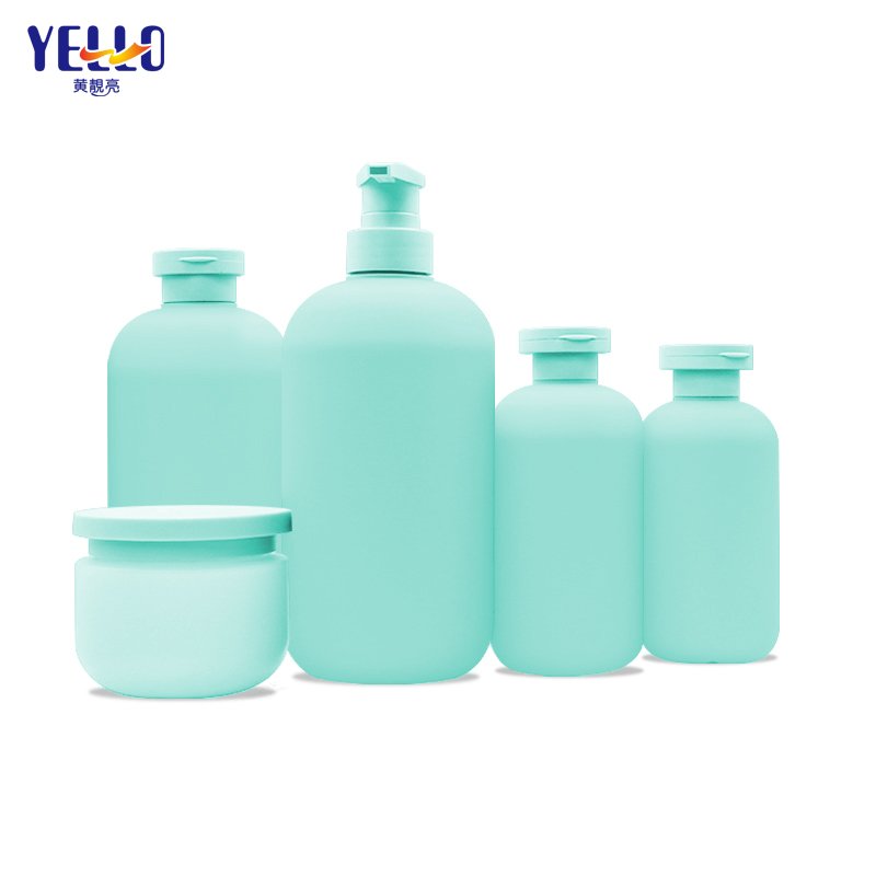 High Quality Hotel Frosted Matte Pink Squeeze Hair Shampoo Shower Gel Bottles Body Wash Bottle With Customized Logo
