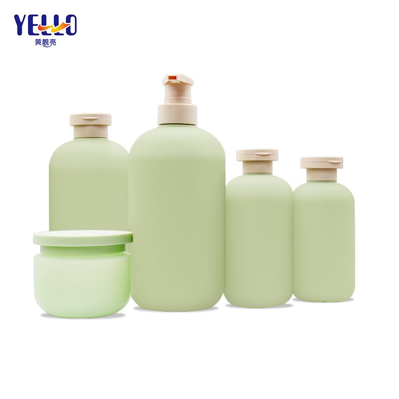 High Quality Hotel Frosted Matte Pink Squeeze Hair Shampoo Shower Gel Bottles Body Wash Bottle With Customized Logo