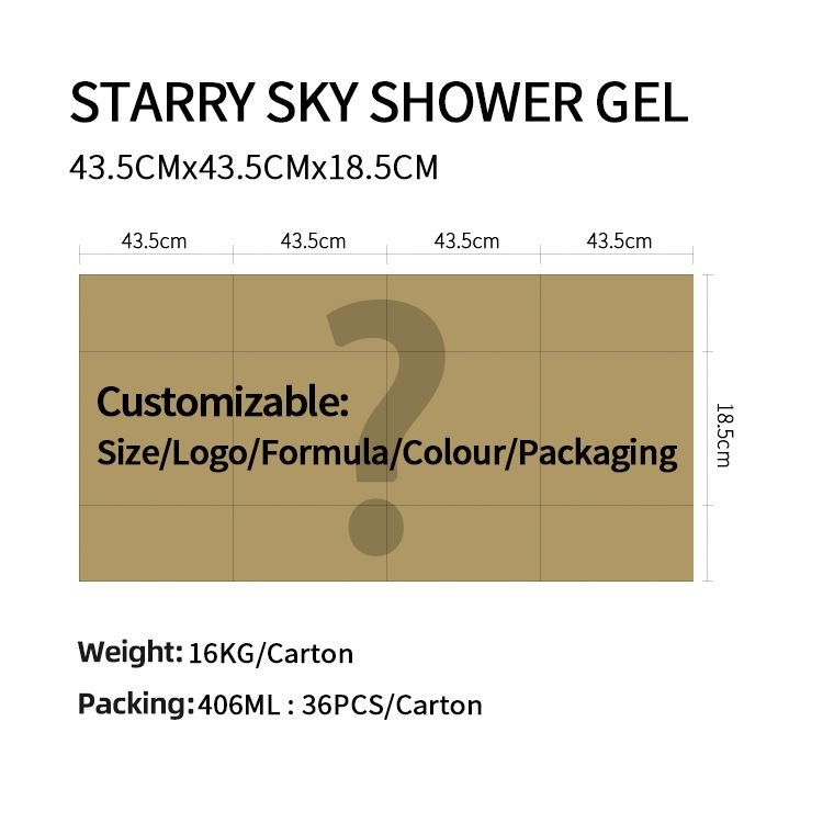 Shower Gel Moisturizing Bath Body Wash Natural Factory Direct Supply Customized Adults Female Regular Size