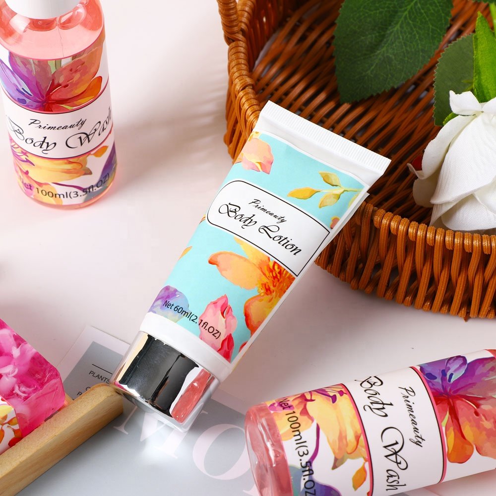 Mom Birthday Relaxing Bath & Body Gift Set Mother's Day Soap Bubble Bath Body Lotion Spa Gift Basket for Women