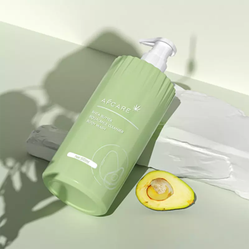 private label manufacturer AFCARE natural organic vegan avocado luxury whitening body wash