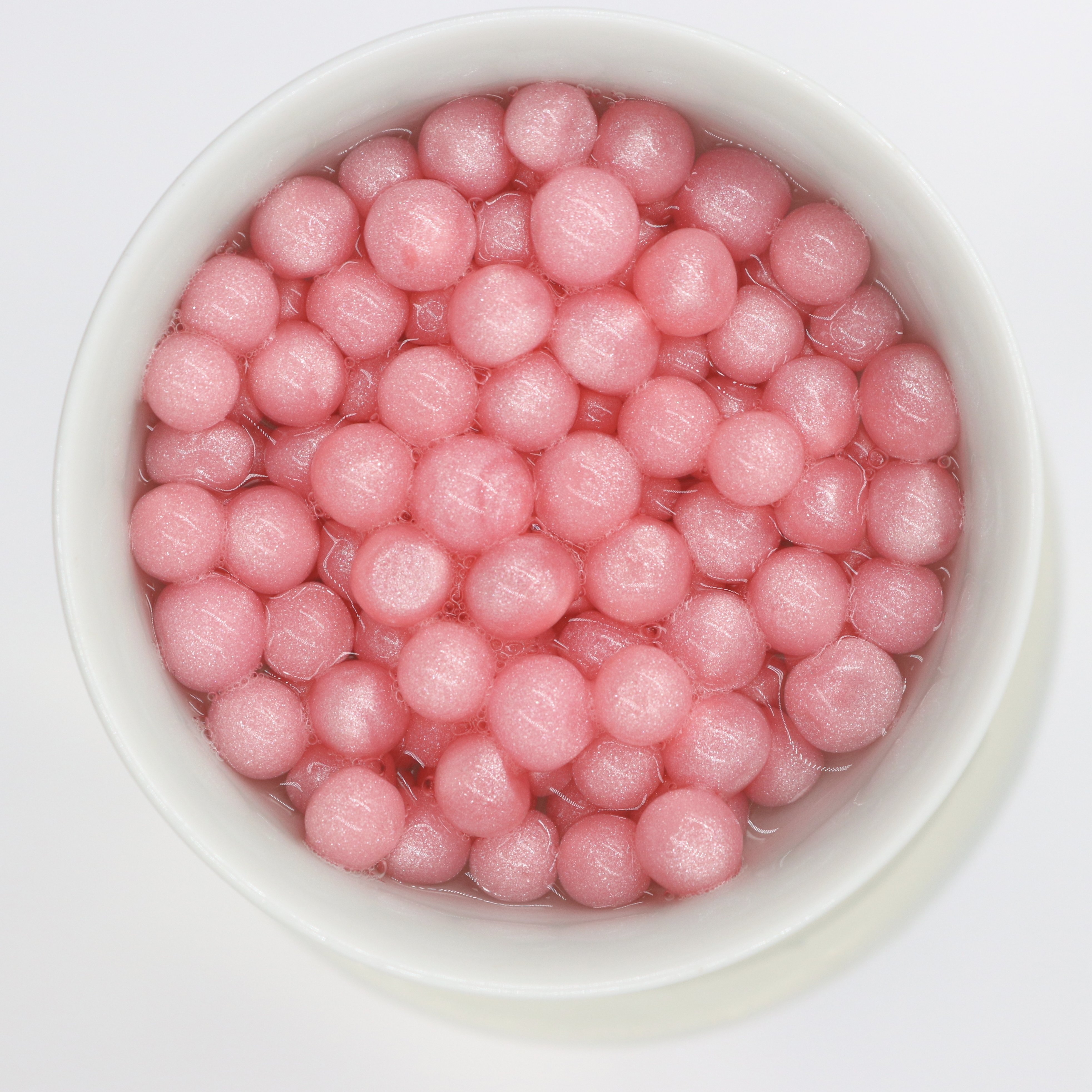 Pearl beads for body lotion, pearl ball for shampoo, green color any color can order