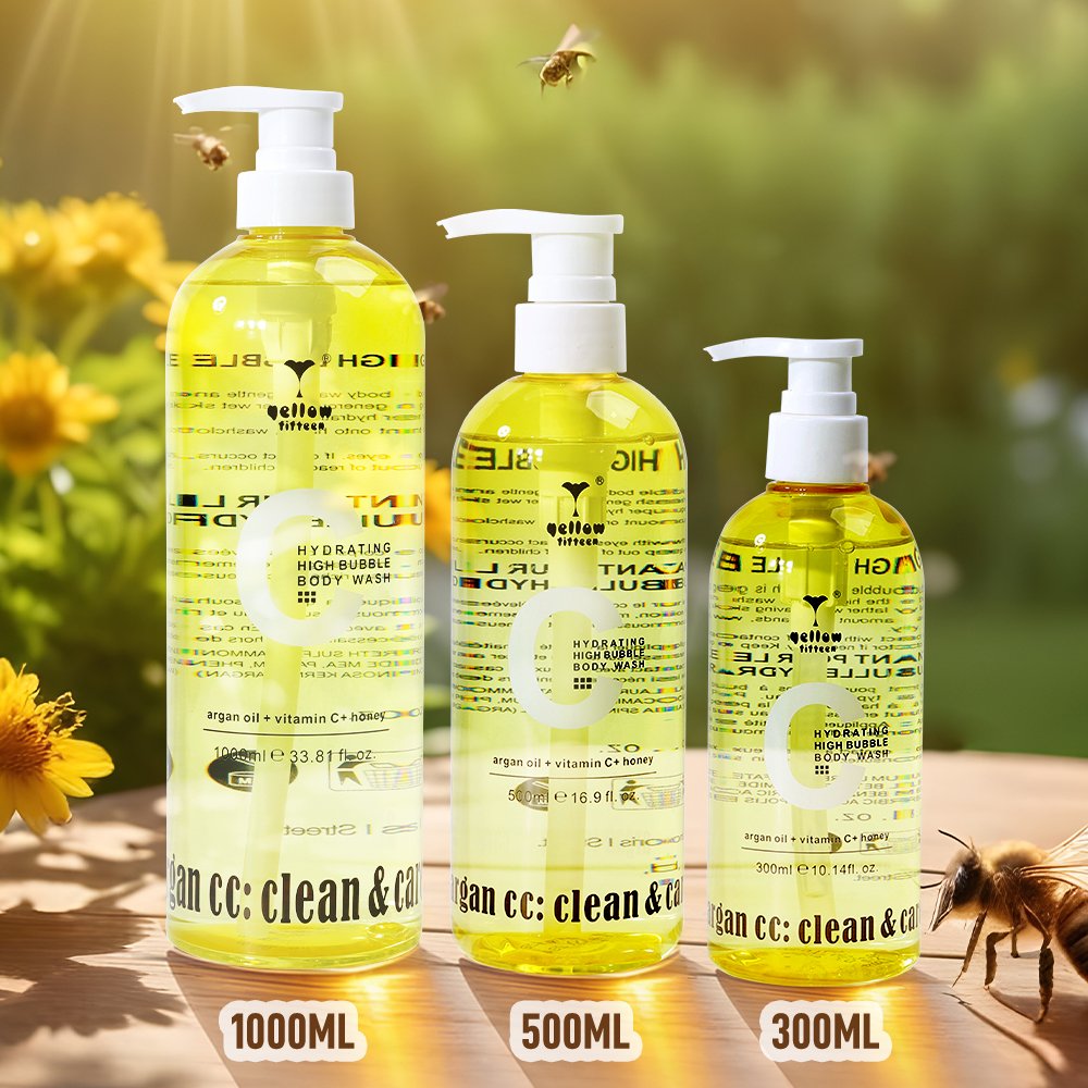 Moisturizing Oil Control Deep Cleansing And Refreshing Vitamin C Body Wash Shower Gel