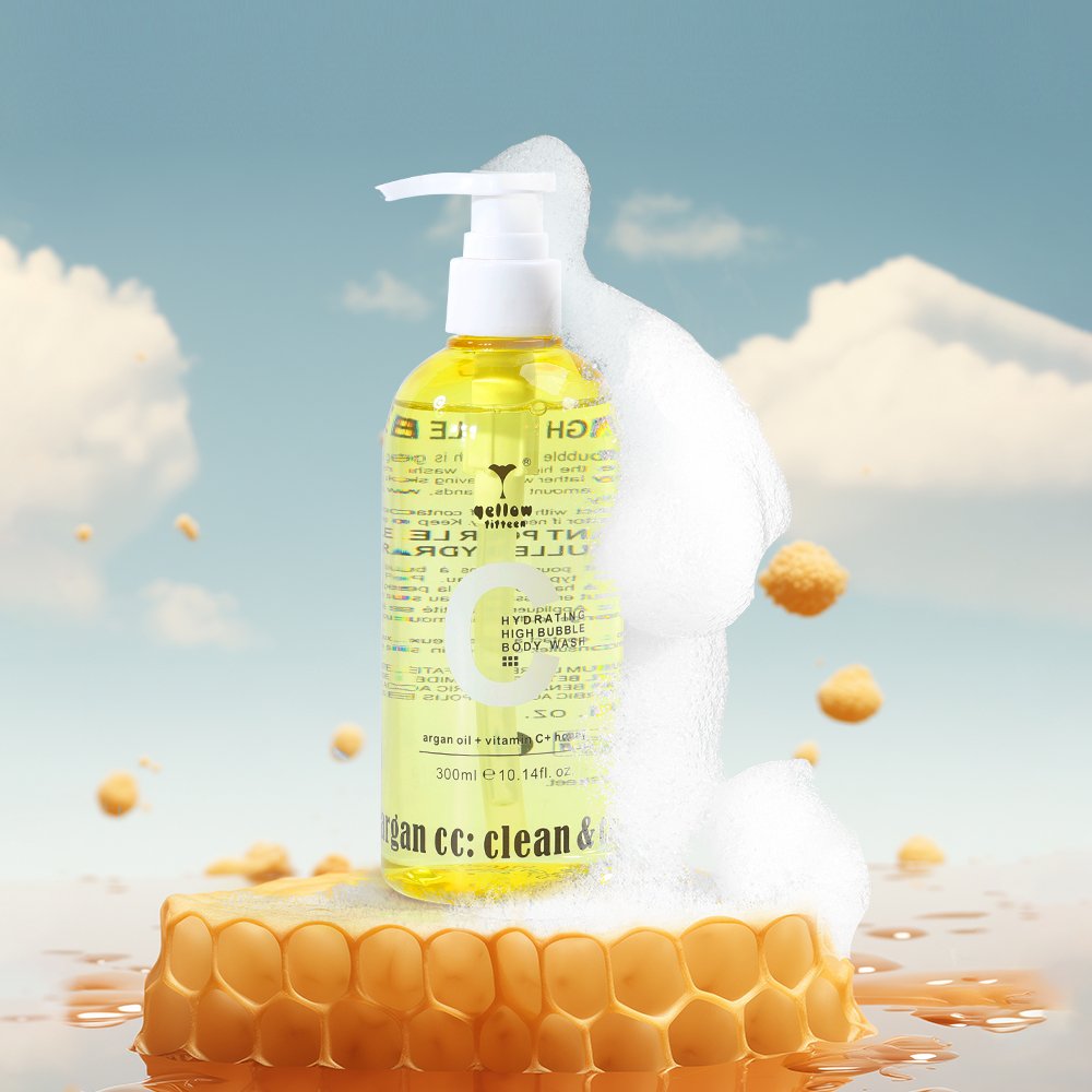 Moisturizing Oil Control Deep Cleansing And Refreshing Vitamin C Body Wash Shower Gel