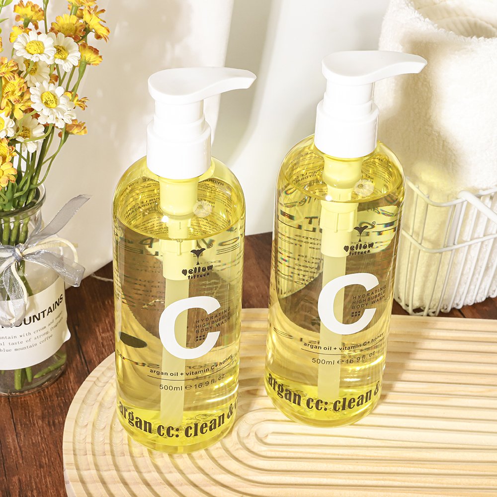 Moisturizing Oil Control Deep Cleansing And Refreshing Vitamin C Body Wash Shower Gel