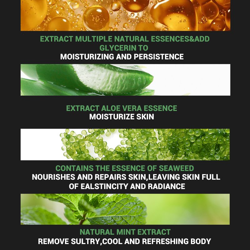 Custom OEM Private Label Skin Care Bath Body Deep Cleaning Organic Vegan Energising Perfume Men Shower Gel Body Wash