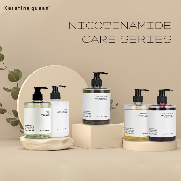Private Label Whitening Organic Niacinamide shower gel organic body Shower Gel