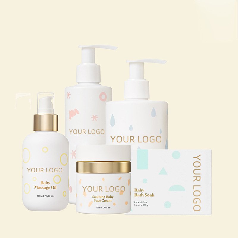 Organic 2 In 1 Soft Washing Shower Gel Private Label Perfume Skin Moisturizing Whitening Baby Hair Shampoo And Body Wash
