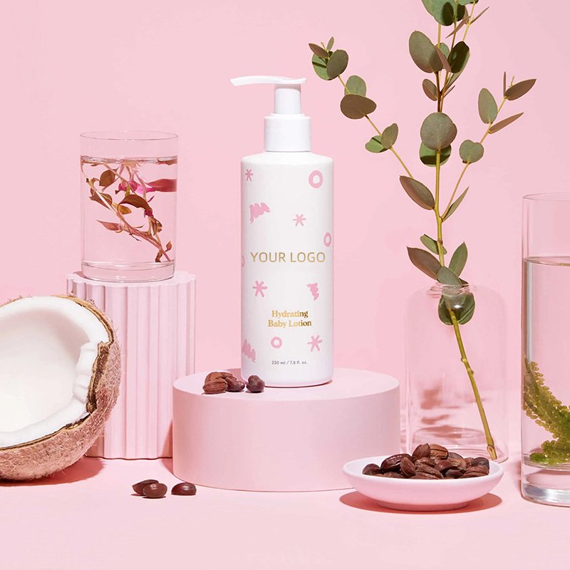 Organic 2 In 1 Soft Washing Shower Gel Private Label Perfume Skin Moisturizing Whitening Baby Hair Shampoo And Body Wash