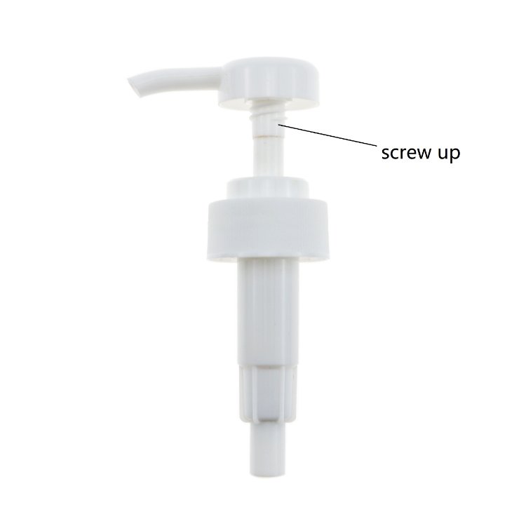 33 MM Plastic Shampoo Bottle Shower Gel Bottle Sanitizer Lotion Pump