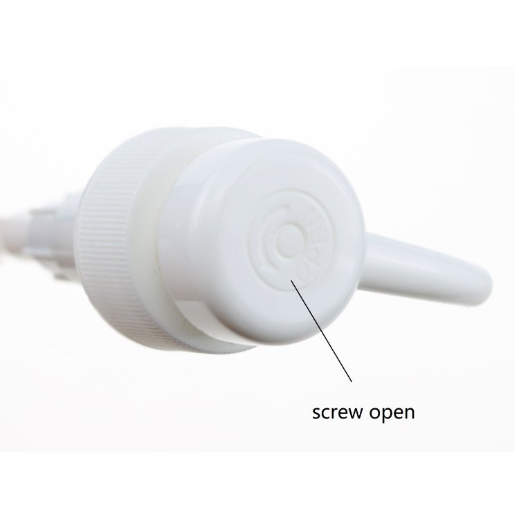 33 MM Plastic Shampoo Bottle Shower Gel Bottle Sanitizer Lotion Pump