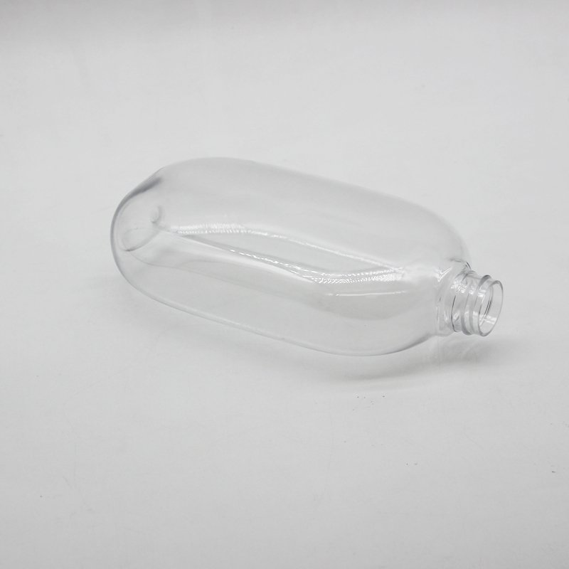 Luxury transparent large capacity cosmetic shower gel bottle 500ml bottle for body wash