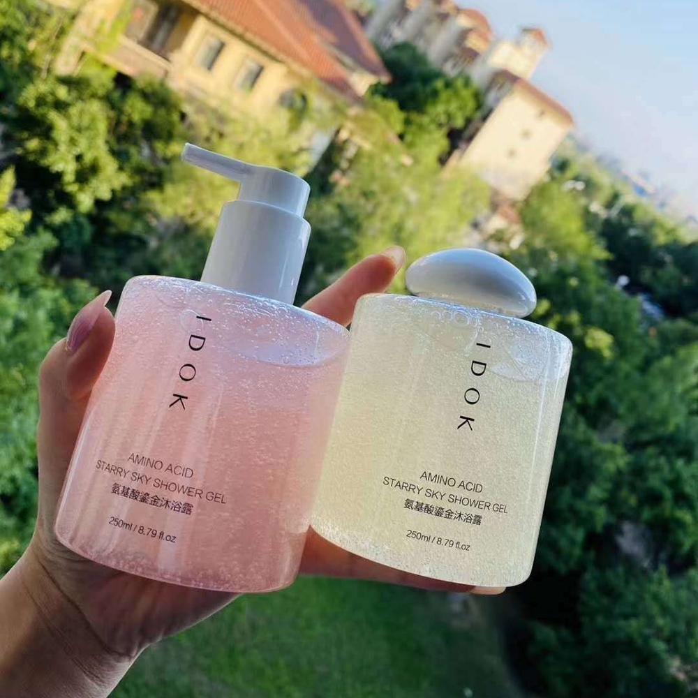 OEM Herbal Amino Acid Shower Gel Body Wash Smoothing Skin Deep Moisturizing Skin Anti Dry Skin