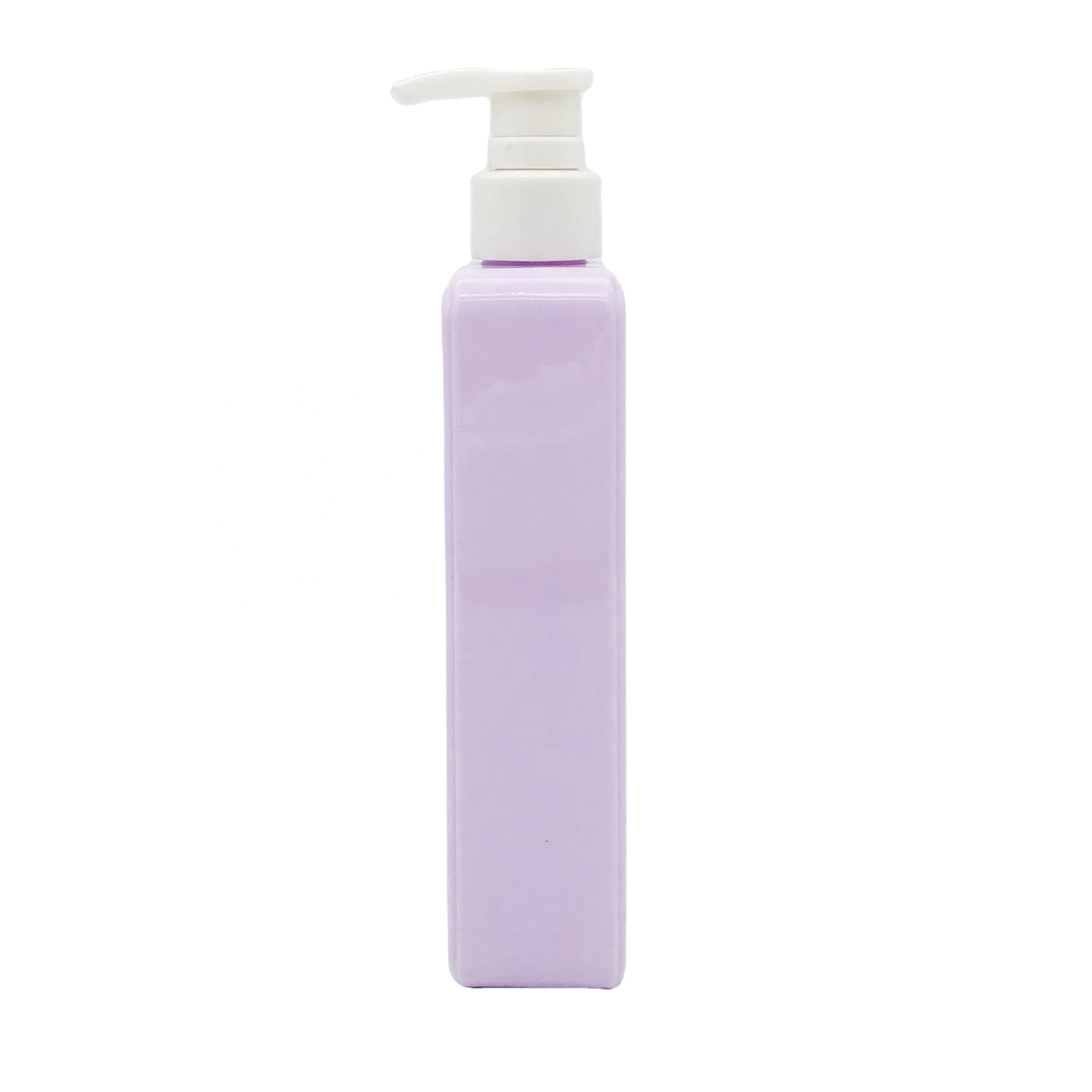 New Design Mold 300ml PETG Square Luxury Bottle for Shampoo Shower Gel and Lotion Custom Shampoo Bottle Cosmetic Packaging