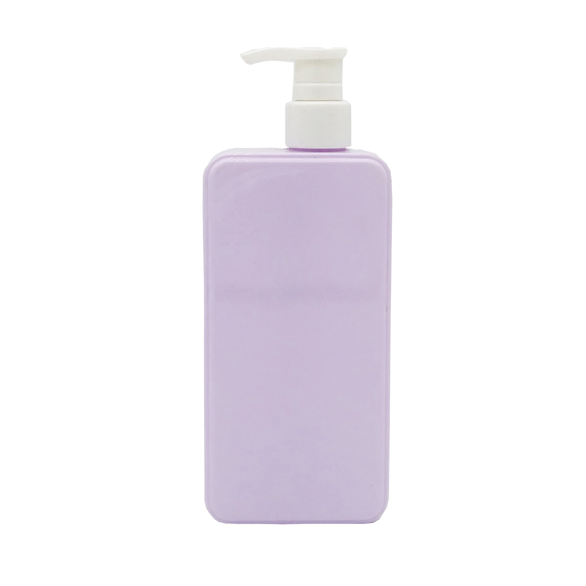 New Design Mold 300ml PETG Square Luxury Bottle for Shampoo Shower Gel and Lotion Custom Shampoo Bottle Cosmetic Packaging
