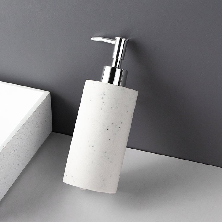 Polyresin hotel hand wash conditioner soap dispenser lotion and shower gel bottles