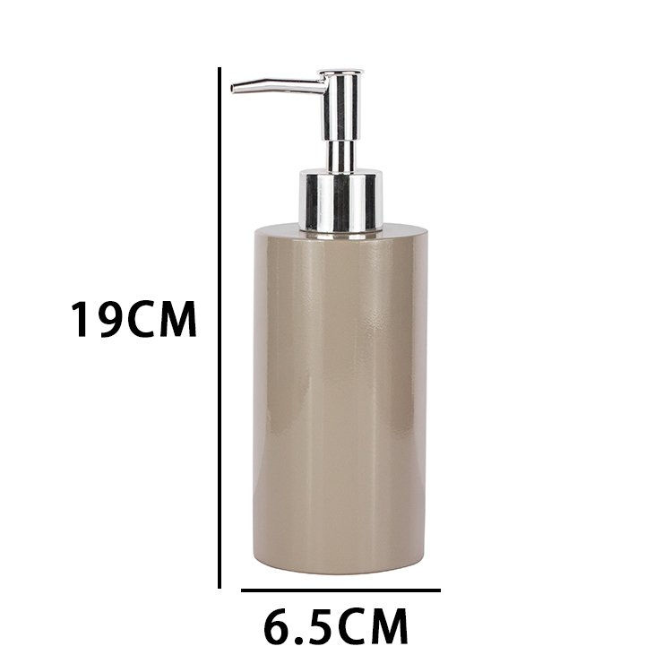 Polyresin hotel hand wash conditioner soap dispenser lotion and shower gel bottles