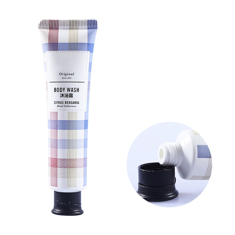 Shower Gel Shampoo Cosmetic Packaging Squeeze Tube Plastic Tube