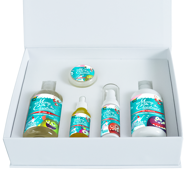 Christmas Set Gently Cleanse Child'S Delicate Skin And Hair Baby Milk Shower Gel And Shampoo Baby Body Wash