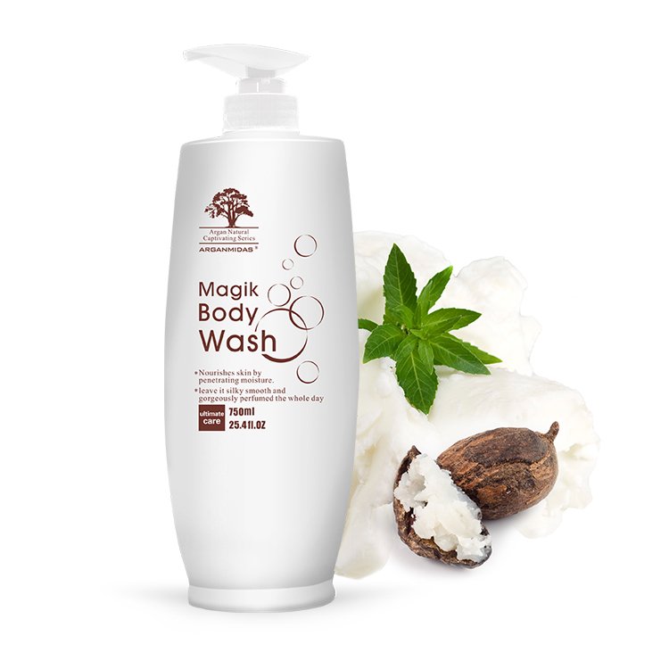 Arganmidas Wholesale Body Bath Custom Moisturizing Private Label Organic Body Wash Shower Gel