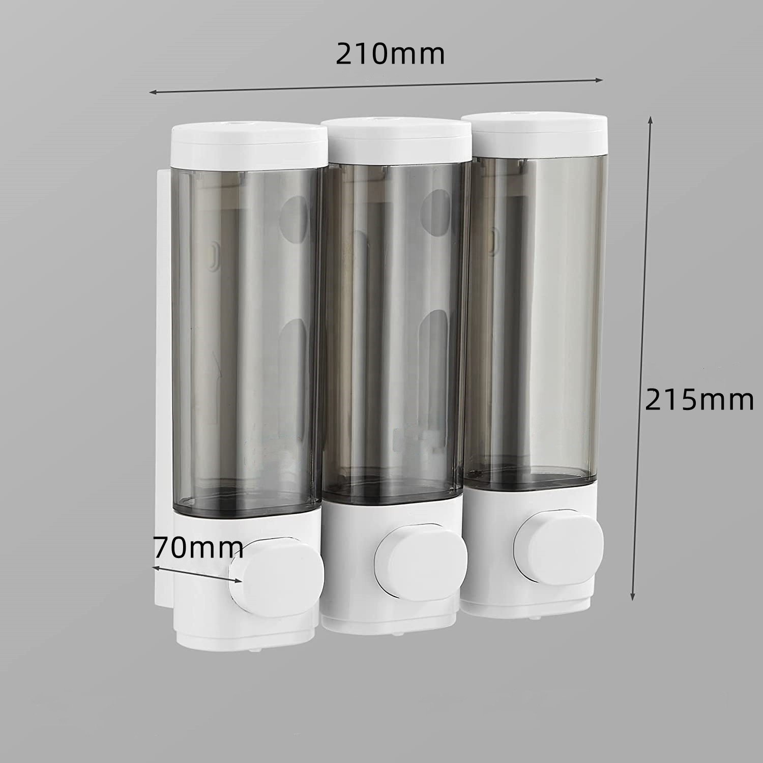 ABS Manual Liquid Soap Hand-Sanitizer Dispenser Hotel Bathroom Shampoo Shower Gel Dispenser