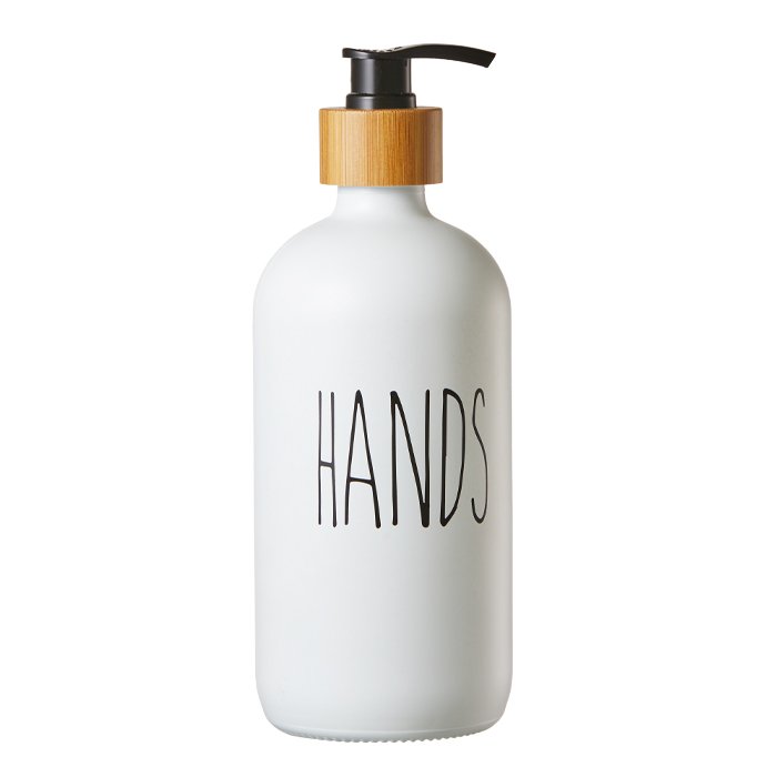 500ml White /Black Smooth Form Laundry Detergentbaby 500Ml Shower Gel Body Shampoo Glass Bottle With Pump