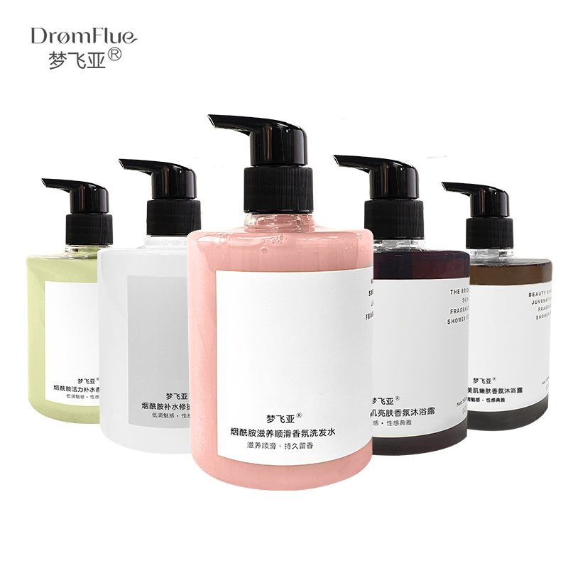 Good Selling Moisturizing Niacinamide shower gel Bath Body Wash Shower Gel For Ladies body wash set