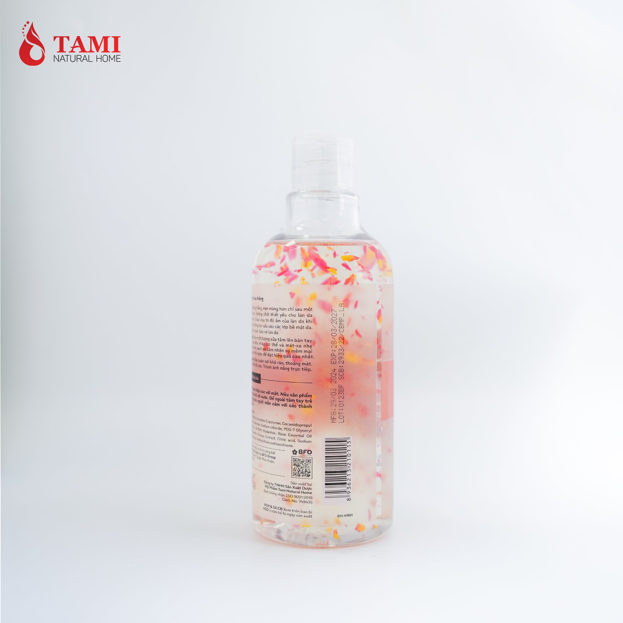Daily Usage Refreshing Moisturizing Liquid Form Rose Essential Oil Shower Gel Regular Size Origin From Vietnam