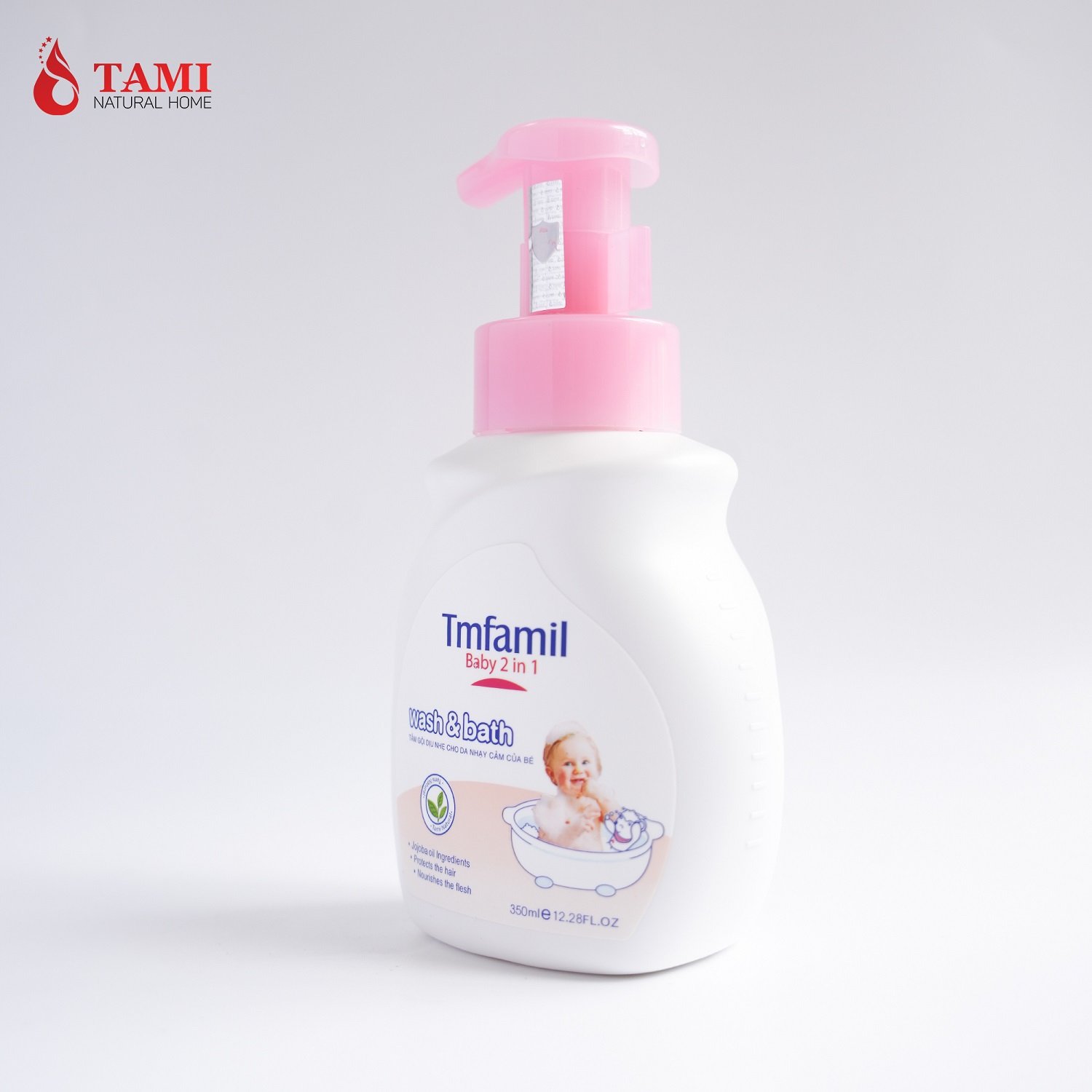 3 Years Shelf Life Non-Harm Kid Skin Gentle Cleaning Refreshing Tmfamil Baby Body Wash Personal Care 2 in 1 Shower Gel
