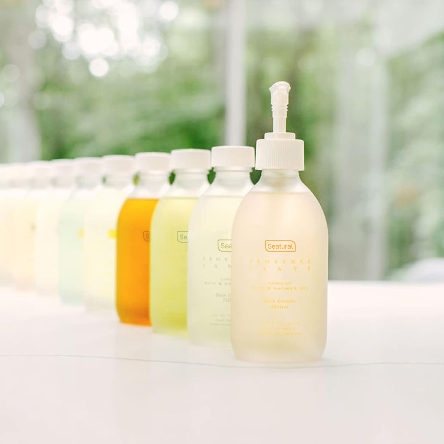 Wholesale Natural Lavender, Apricot & Lime flower Essential Oils Body wash Deep Cleansing Foaming Shower Gel