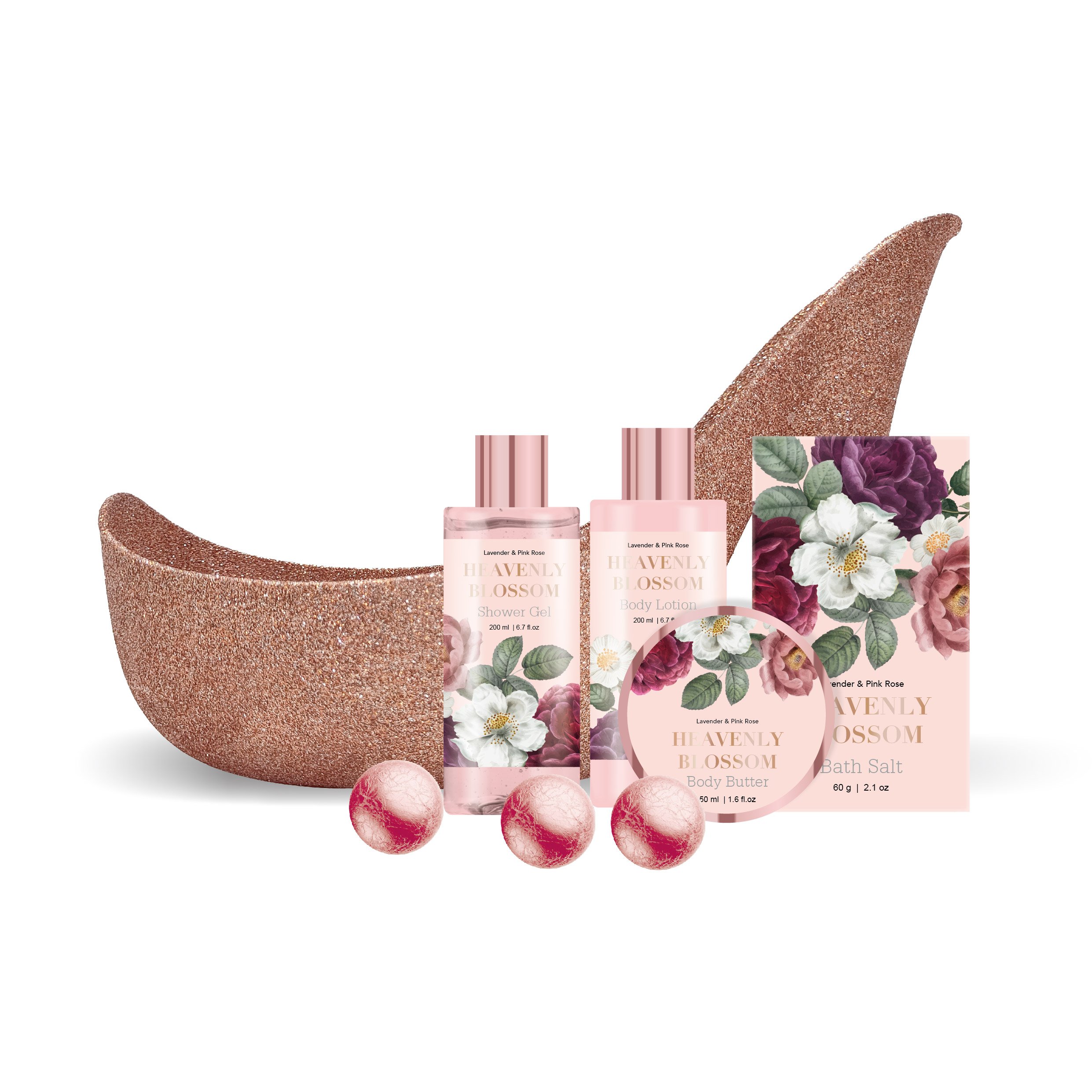 2024 Natural body care kit New private label Spa luxury relaxing bath gift set for women