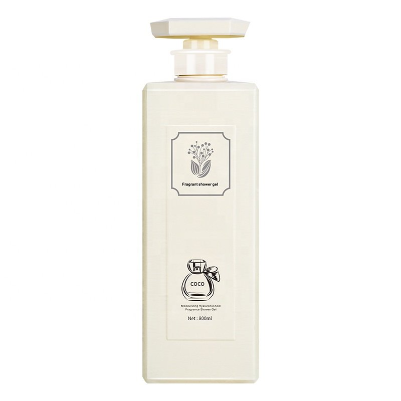 OEM Factory Sample 800ML Hyaluronic Acid Gentle Honey Care High Quality Milk Gel Sets Wash Shower To Shower Body Wash