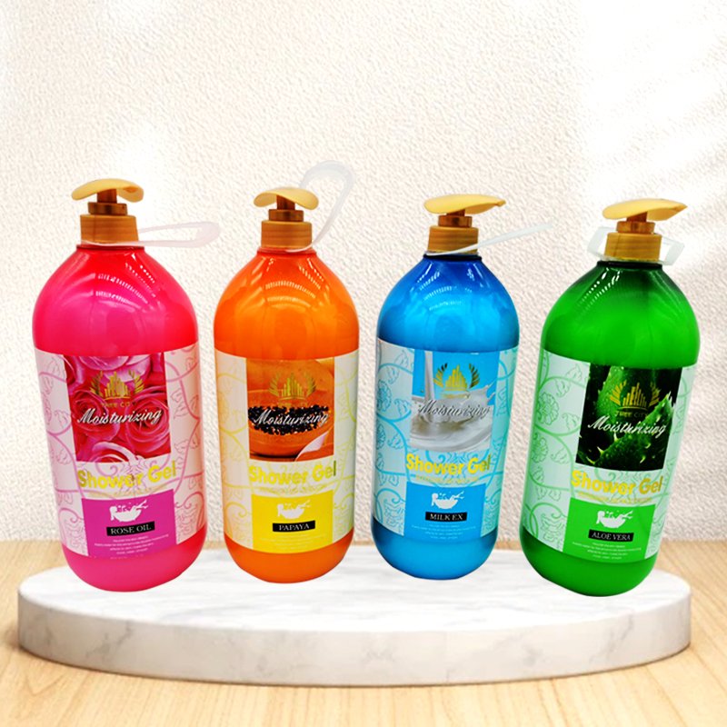 Free Sample Natural Organic 2000ml Moisturizing Nourishing Body Wash Shower Gel For All Skin