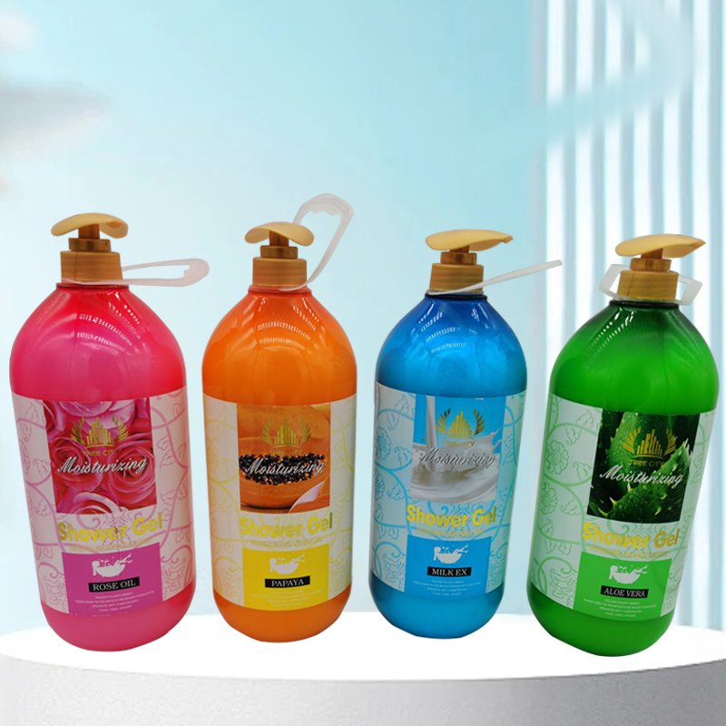Hot Selling Natural Organic 2000ml Moisturizing Nourishing Body Wash Shower Gel For Men And Women