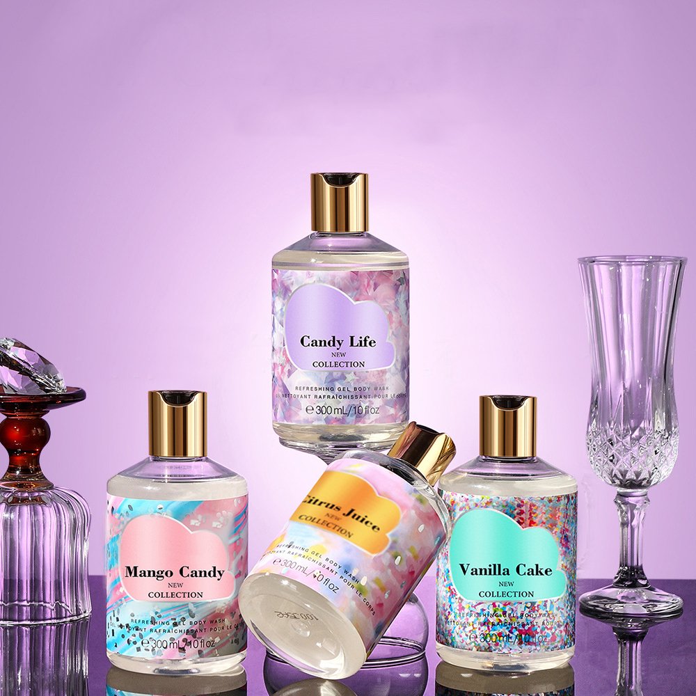 Shower Gel Private Label Hydrating Whitening Native Organic Body Wash Secretes 300ML Victoria Shower Gel
