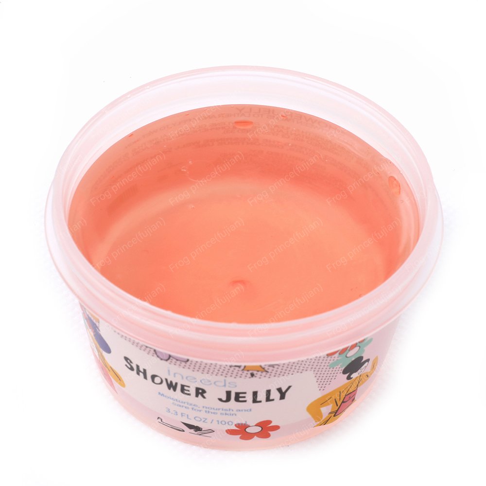 Private Label 100ml Body Wash Jelly Shower Gel Bath Jelly in Jar