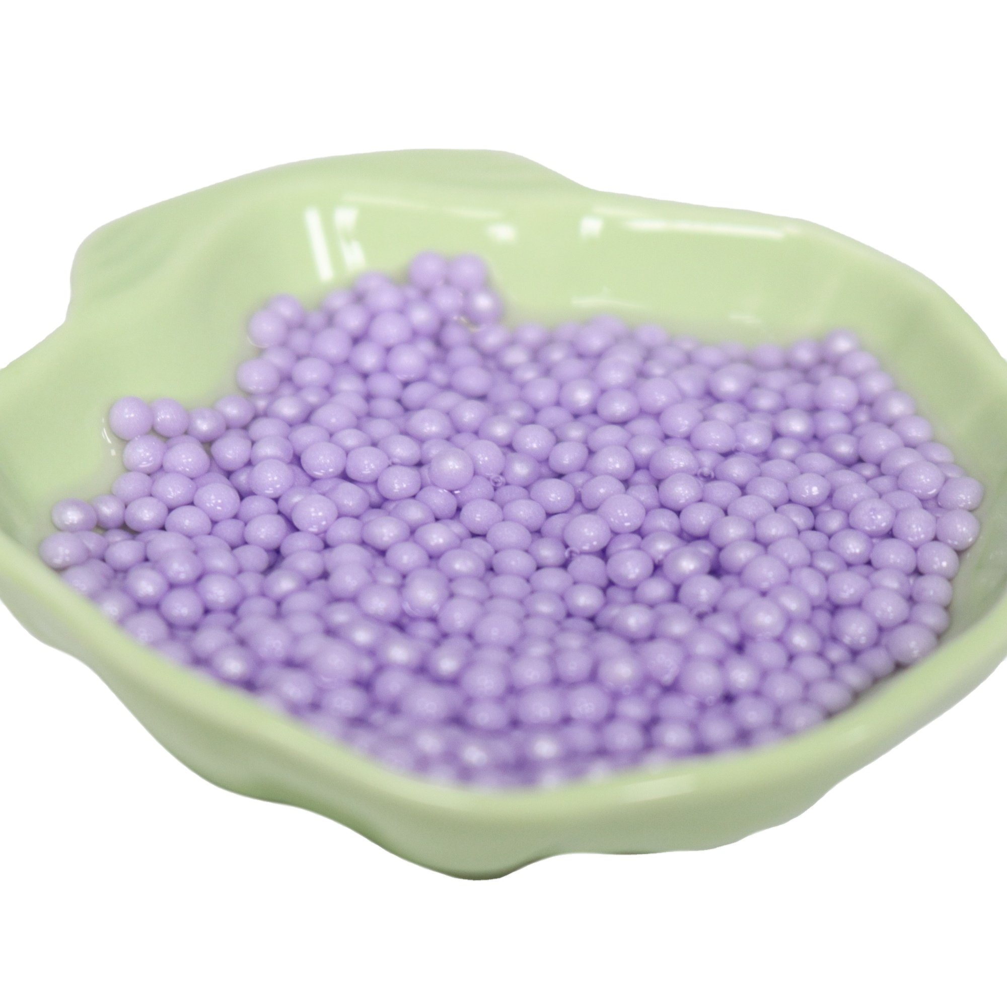 Pearl beads raw material for shower gel, encapsulated active ingredients like vitamins and plant extracts