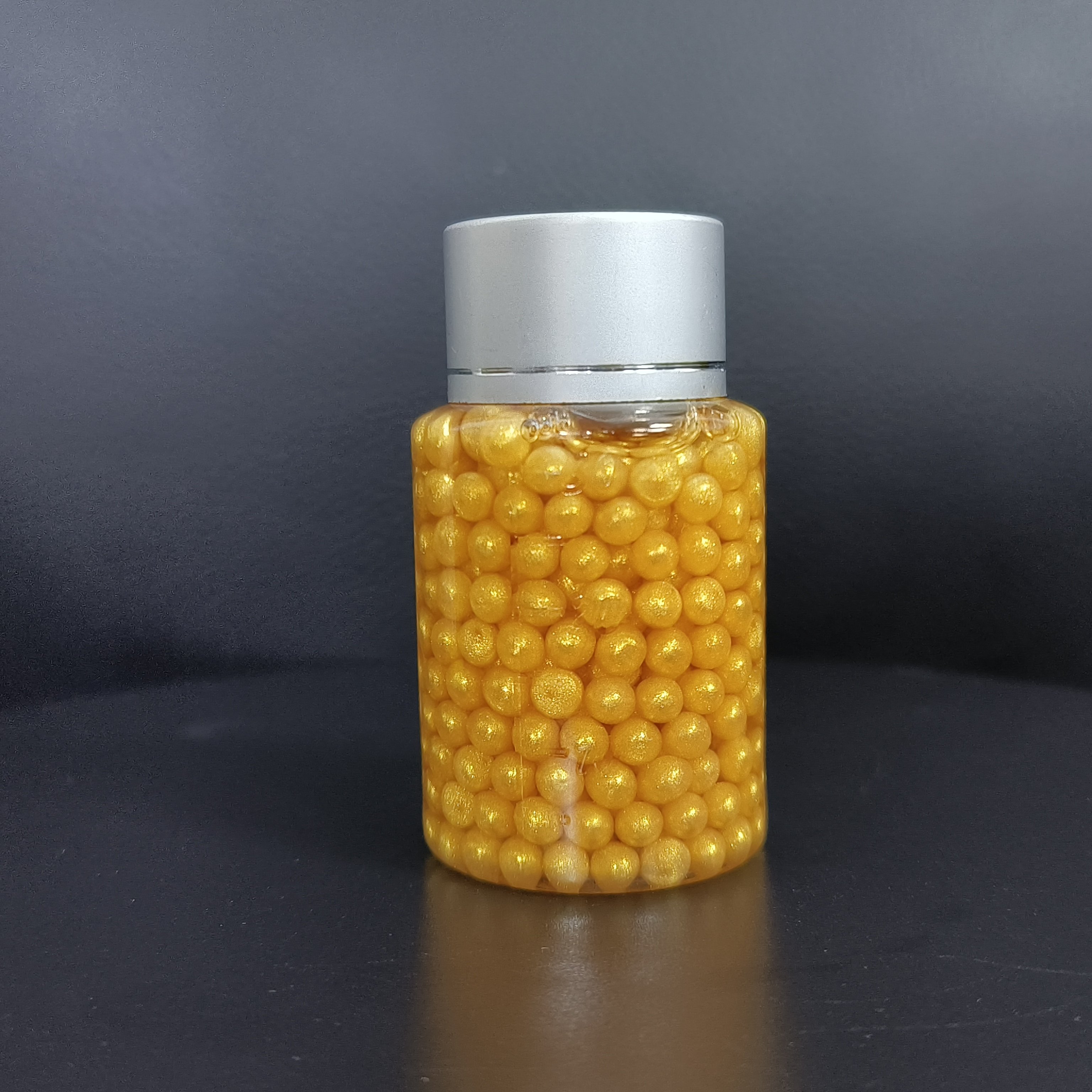 Pearl beads raw material for shower gel, encapsulated active ingredients like vitamins and plant extracts