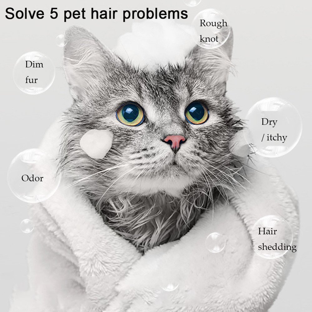 iGouer Deodorization Moisturizing Pet Shampoo Dog Shower Gel for Dog Body Wash
