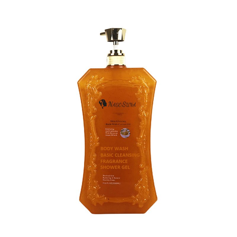 NAGOSUNA High Quality Cheap perfumed shampoo and shower gel Skin Whitening Black Skin