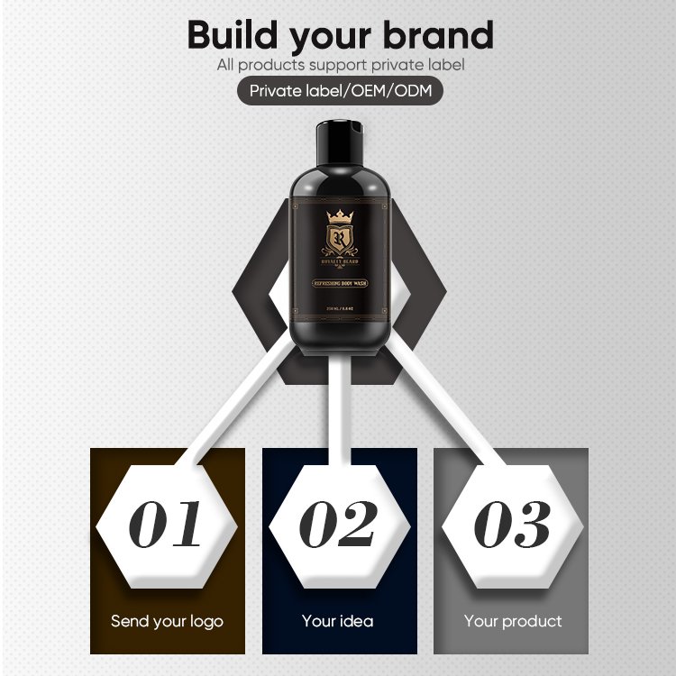 Natural Long-Lasting Hydration Refreshing Men Bodywash Shower Gel Men's Bath Supplies For Fresh Clean Skin
