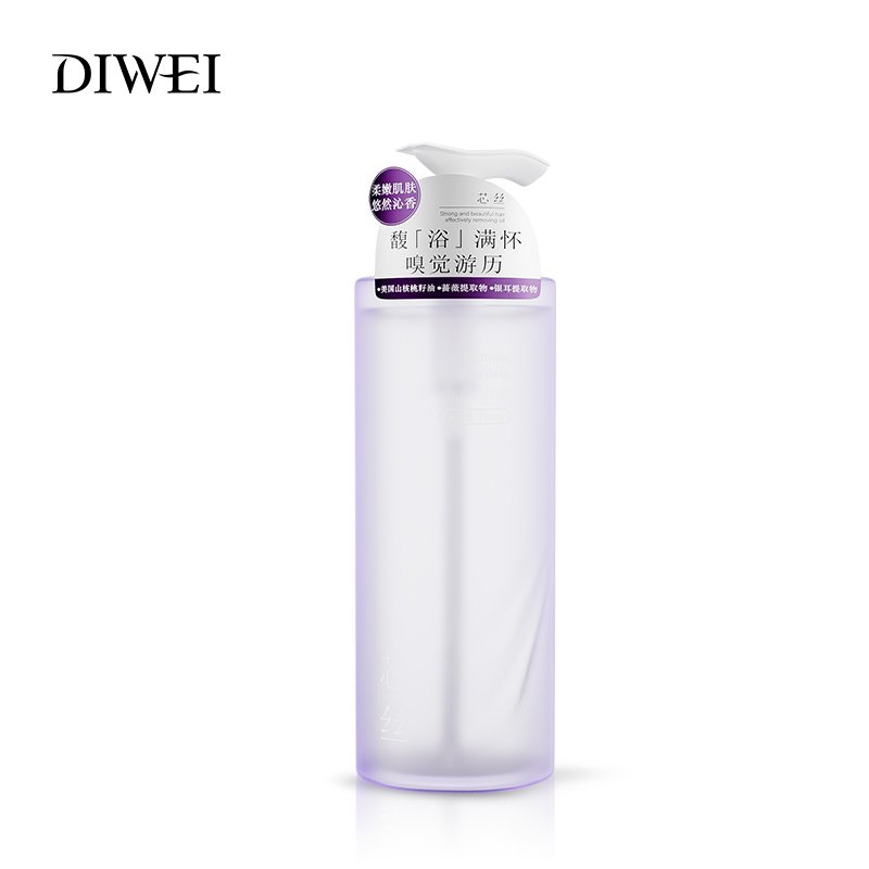 DIWEI Private Label Shower Gel High Quality Body Wash Scrub Exfoliating Whitening Nourishing Skin Hydrating Refresh Body Care