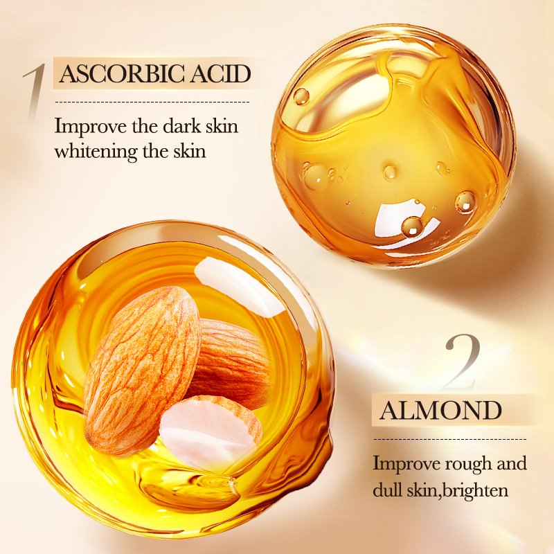SADOER Private Label Skin Care Products Natural Moisturizing Whitening Shower Gel Organic Sweet Almond Scrub Bath Body Wash